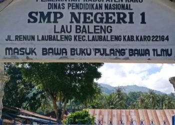 Dugaan di SMPN 1 Laubaleng, Kabupaten Karo