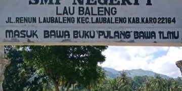 Dugaan di SMPN 1 Laubaleng, Kabupaten Karo