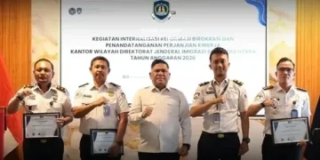 Kanim Kelas II TPI Belawan Raih Penghargaan Terbaik RKT RB