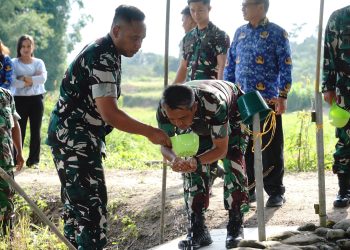 Bersama Sekda Kabupaten Pakpak Bharat Danrem 023/KS Kunjungi Bersejarah Pahlawan Nasional DI Pakpak Bharat