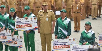 Haornas ke-43, Bobby Nasution Berikan Tali Asih untuk Atlet Legendaris Sumut