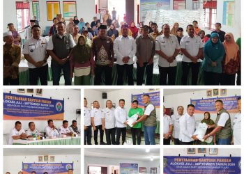Wakil Bupati Asahan Salurkan Bantuan Beras di Kecamatan Bandar Pulau