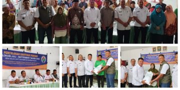 Wakil Bupati Asahan Salurkan Bantuan Beras di Kecamatan Bandar Pulau