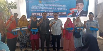Sosialisasi Perda Adminduk, Edwin Sugesti Nasution Edukasi Masyarakat Tentang Desil