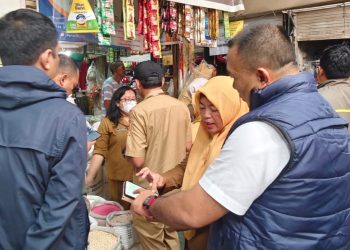 Sidak Harga Beras di Pasar Sei Sikambing, Dinas Koperasi Medan Pastikan Monitoring Dilakukan Setiap Hari