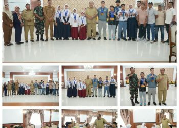 Bupati Asahan Menerima audiensi Federasi Akuatik Indonesia Kabupaten Asahan