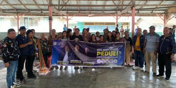 Menembus Kabar Duka Sinabung, AMPI Sumut Hadir Langsung di Tengah Warga