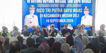 Sapa Warga Medan Deli, Rico Waas Tuntaskan Keluhan KTP dan Pastikan Gang Cipto Diperbaiki Tahun Ini