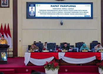 DPRD Medan Gelar Paripurna Jawaban Kepala Daerah Atas Pemandangan Umum Fraksi Terhadap P-APBD 2026 