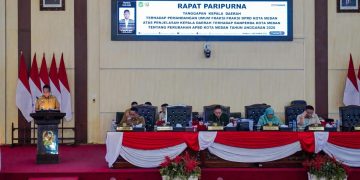 DPRD Medan Gelar Paripurna Jawaban Kepala Daerah Atas Pemandangan Umum Fraksi Terhadap P-APBD 2026 