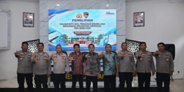 Puslitbang Polri Adakan Penelitian Muti Pengadaan Di Polres Pelalawan, Wakapolres: Penting Untuk Dukung Tugas Operasional