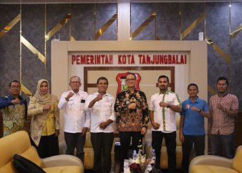 Wakil Wali Kota Muhammad Fadly Abdina Terima Audiensi Pengkot FAI Tanjungbalai dan Sumut 