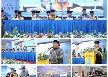 Bupati Asahan Hadiri Wisuda Sarjana IAIDU Asahan Angkatan XXXVI 