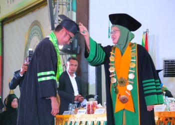 Wisuda 2.038 Lulusan, Rektor UINSU: Gelar Bukan Mahkota, tapi Amanah