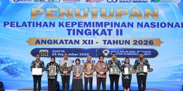 Tiga Pejabat Pemko Medan Raih Predikat ‘Peserta Teristimewa’ PKN Tingkat II 2026 