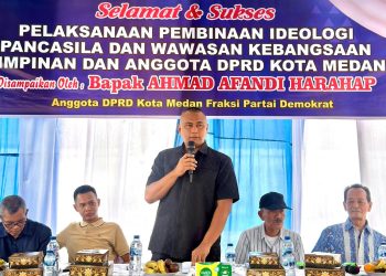 Ahmad Afandi Ajak Warga Medan Deli Terapkan Nilai-Nilai Pancasila dalam Kehidupan Sehari-hari