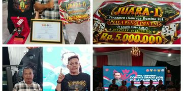 Tower I Juara Tournament Domino Piala Panglima TNI