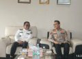 AWAL TUGAS PENUH KEHANGATAN – KAPOLRES PELALAWAN AKBP AHMAD NUR ARI SILAHTURAHMI KE BUPATI ZUKRI, PERKUAT SINERGI KAMTIBMAS