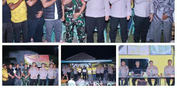 Kapolres Asahan Tinjau Satkamling di Siumbut Umbut, Ajak Warga Aktif Jaga Kamtibmas