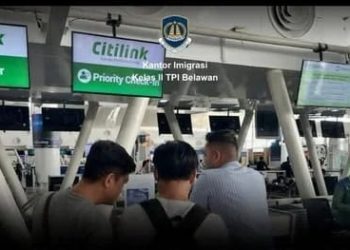 Langgar Izin Tinggal, WNA China Dideportasi Imigrasi Belawan