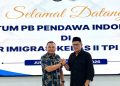 Jalin Silaturahmi, Kakanim Belawan Terima Kunjungan Pengurus Besar Pendawa Indonesia