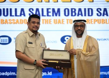 Terima Dubes UEA, Gubernur Bobby Nasution Tawarkan Peluang Investasi dan Kerja Sama Strategis