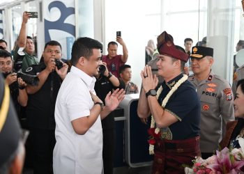 Gubernur Sumut Bobby Nasution Sambut Kapolda Sonny Irawan, Siap Perkuat Kolaborasi