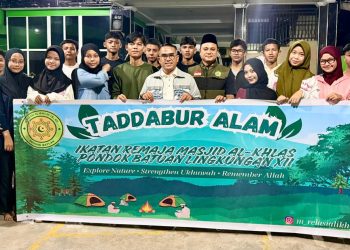 Remaja Masjid Al Ikhlas Pondok Batuan Tadabbur Alam, Muhammad Edison Ginting Pesan Jaga Ukhuwah Dan Ibadah