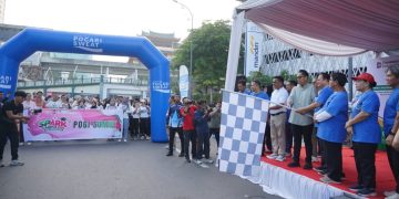 Lepas Jalan Sehat Spark Go To Campus, Wali Kota Medan Tekankan Pentingnya Edukasi Kesehatan Reproduksi
