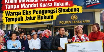 Tak Terima Namanya Dicatut di Medsos, Warga Eks Pengungsi Sinabung Mempolisikan Pemilik Akun FB