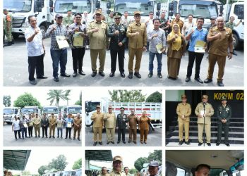 27 Truk Roda 6 KDMP Diserahkan Bupati Asahan