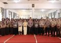 GOES TO SCHOOL POLRES PELALAWAN, KAPOLRES PELALAWAN SOSIALISASI BAHAYA NARKOBA DAN TERTIB LANTAS DI SMAN BERNAS BINSUS