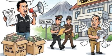 DPN LPK Desak APH Usut Tuntas Dugaan Pemungutan Pajak Tanpa SPTPD di Pemkab Karo