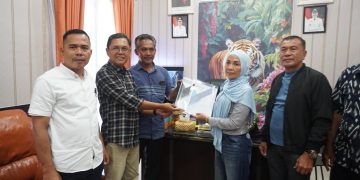 LSM BITRA dan Warga Secanggang Desak Pembangunan Irigasi 1.080 Hektare Lahan Sawah ke DPRD Langkat