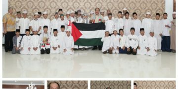 Bupati Asahan Sambut Safari Anak Gaza Dan Serahkan Bantuan