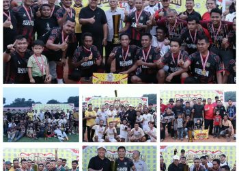 Bupati Tutup Turnamen Sepak Bola Piala DPRD Kabupaten Asahan Antar Kecamatan se-Kabupaten Asahan Usia 35+ Tahun 2026