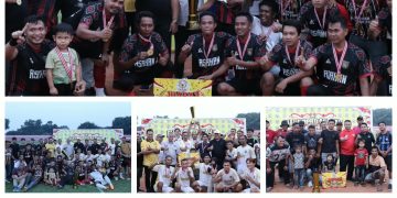 Bupati Tutup Turnamen Sepak Bola Piala DPRD Kabupaten Asahan Antar Kecamatan se-Kabupaten Asahan Usia 35+ Tahun 2026