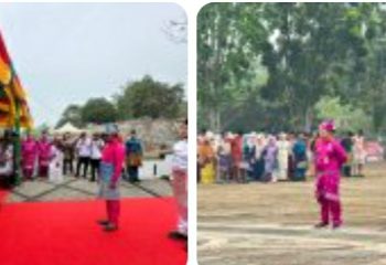 Upacara Hari Jadi ke 27 Kabupaten Pelalawan Berlangsung Khidmat di Halaman DPRD