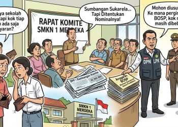 Dugaan Pungli SPP Berdalih Rapat Komite di SMKN 1 Merdeka, DPN LPK Desak APH Usut Anggaran BOSP