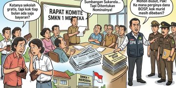 Dugaan Pungli SPP Berdalih Rapat Komite di SMKN 1 Merdeka, DPN LPK Desak APH Usut Anggaran BOSP