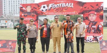 Hadiri Pembukaan Turnamen Football Cup Hut ke-67 Pemuda Pancasila, Wali Kota Medan : Tunjukkan Semangat Sportivitas dan Kekeluargaan