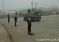 Polres Pelalawan Hadir di Tengah Masyarakat, Gelar Strong Point dan Sapa Warga untuk Ciptakan Rasa Aman