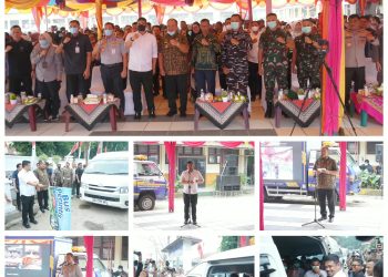 Bupati Asahan Hadir Dalam Launching Bus Perintis Bantuan Gubenur Sumut