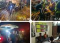 Personil Polres Pelalawan Bersama Masyarakat Gerak Cepat Evakuasi Korban Tertimpa Muatan Truk