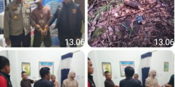 Pelaku KDRT yang Tewaskan Ayah Kandung dan Lukai Adik di Teluk Meranti di Tangkap Polsek Meranti