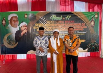 Kakanim Belawan Hadiri Acara Haul ke 17 Tuan Guru Batak Syech Abdurrahman Rajagukguk di Persulukan Serambi Babussalam