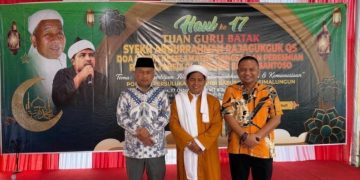 Kakanim Belawan Hadiri Acara Haul ke 17 Tuan Guru Batak Syech Abdurrahman Rajagukguk di Persulukan Serambi Babussalam