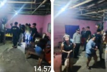 Seorang Pria Positif Narkoba Diamankan di Wisma saat Razia Gabungan Polres Pelalawan