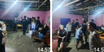 Seorang Pria Positif Narkoba Diamankan di Wisma saat Razia Gabungan Polres Pelalawan
