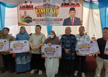 Peringati HUT ke-75 Presiden Prabowo, Zulkarnaen S.K.M Beri 7 Hadiah Umrah Gratis untuk Warga Medan
